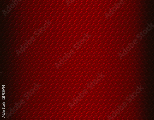 Red and deep red gradient snake skin horizontal pattern, short sharp scale