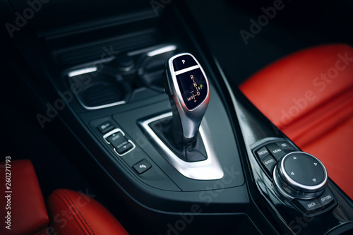 Handle of automatic transmission shift stick