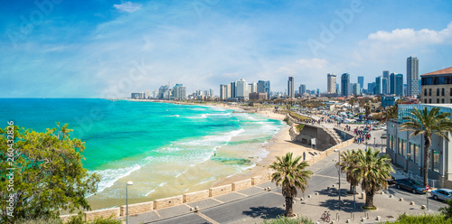 Panoramic view of Tel Aviv, Israel