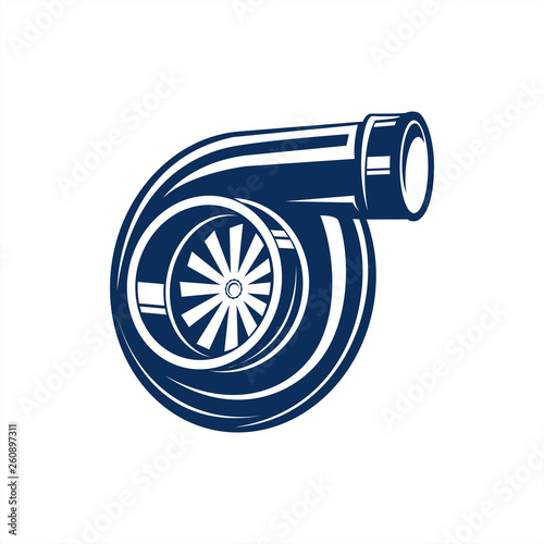 logo design for turbo engine