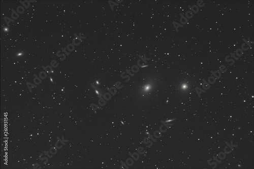 The cluster of galaxies in Virgo
