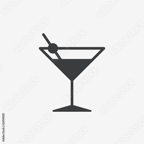 Cocktail Vector Icon