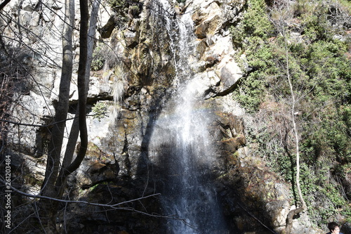 Kaledonia Waterfall with Low Shadow, Cyprus