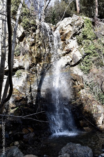 Kaledonia Waterfall Portrait, Troodos, Cyprus