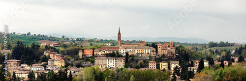 Landscape of Castelvetro - Modena, Italy