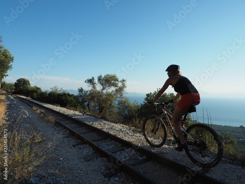 Vélo tout terrain en Grèce