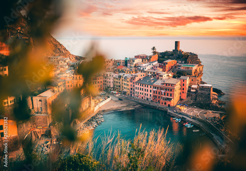 Cartolina dalle Cinque Terre, in Liguria.