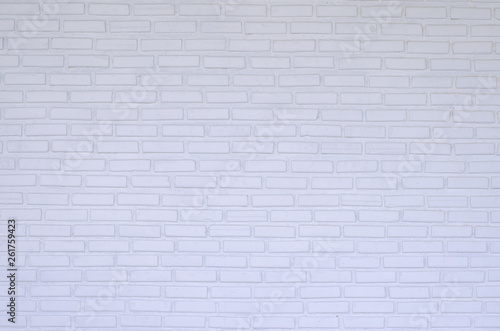white brick wall.