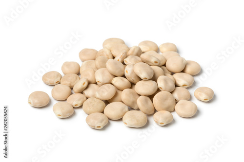 Raw dried white lupin seeds