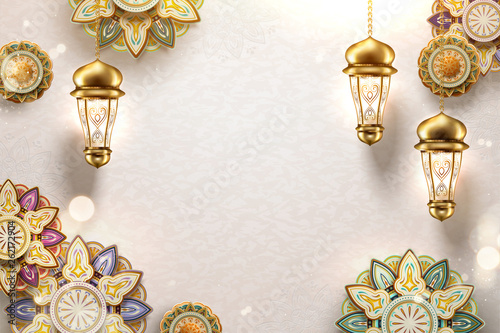 Islamic art background