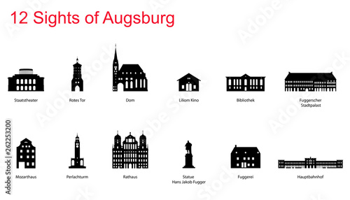 12 Sights of Augsburg