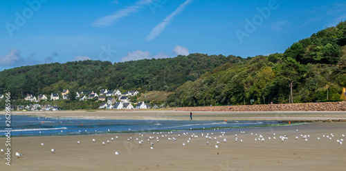 Plage de Plestin-les-Grèves.