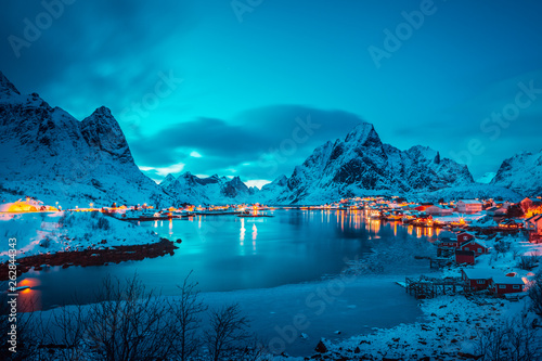 Reine village on Lofoten Islands