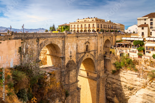 El Puente Nuevo, Brücke, Ronda, Spanien 