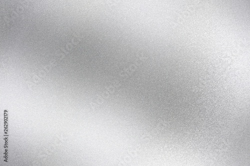 Shiny silver foil wave metal , abstract texture background