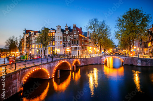 amsterdam at night