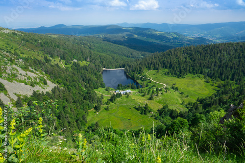 Lac Noir, Balade sur les cretes des vosges