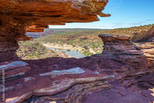 natures window in kalbarri national park, western australia 34