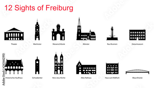 12 Sights of Freiburg im Breisgau