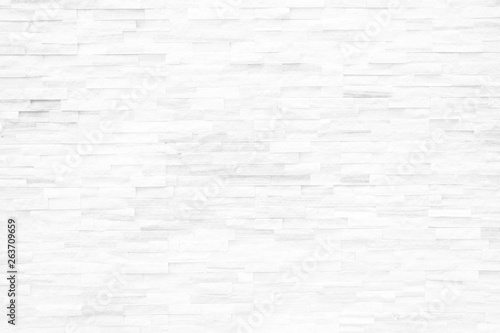 White Marble Brick Wall Texture Background.