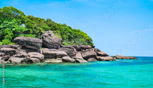 A side of Phu Quoc island beach in Vietnam | Beautiful scenes of a small island