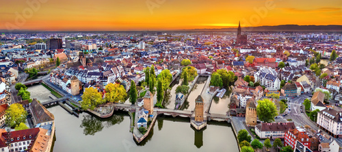 Ponts Couverts and Petite France in Strasbourg