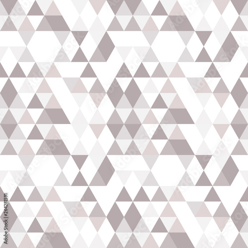 Triangles seamless pattern . Vector geometric background.