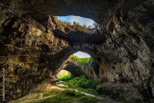Devetashka cave, near Lovech city, Bulgaria. In this cave have been made some scenes of The Expendables 2