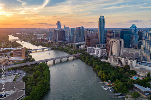 Austin Aerial Skyline
