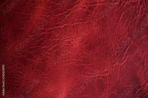 Genuine red brown leather luxury background