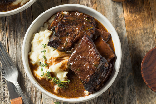 Homemade Braised Beef Short Ribs