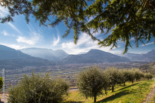 Blick auf Rovereto