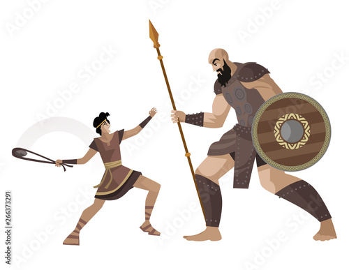 david and goliath old testament bible tale