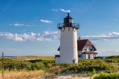 Lighthouse on Cape Cod, Massachusetts, USA.