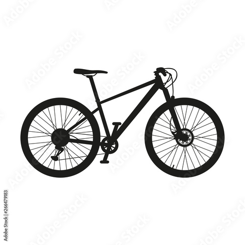 rower górski wektor