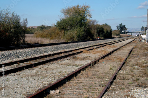 Railroad tracks