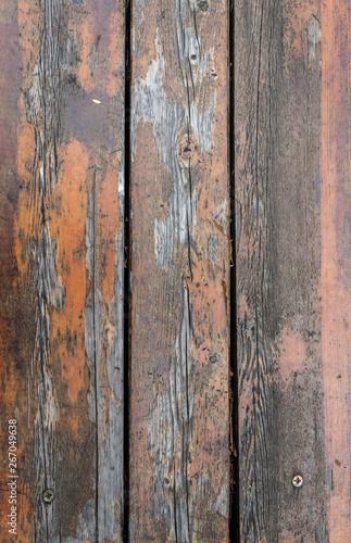 Brownish Old Weathered Vertical Wooden Panels