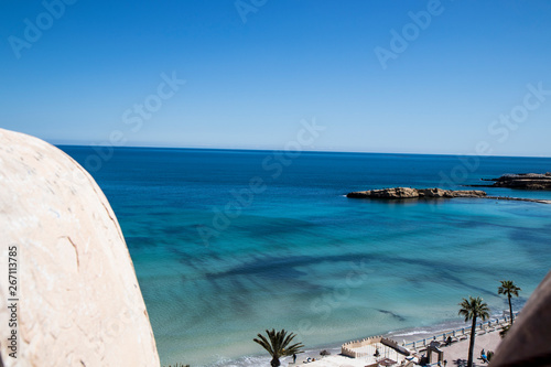 view of the beach