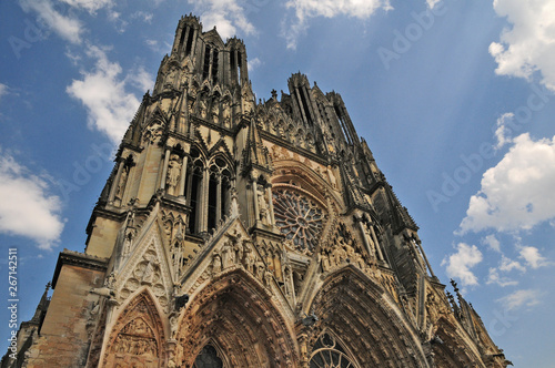 Reims, la cattedrale di Notre-Dame - Francia 