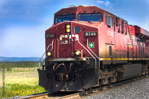 Canadian Red Train