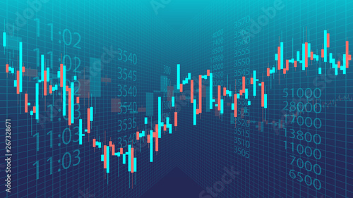 Trading Chart (stock, commodity market, and foreign exchange)