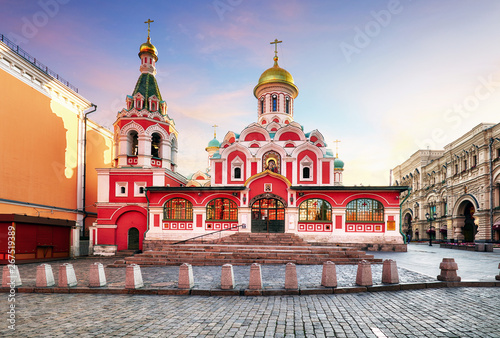 Moscow, Russia - Kazan cathedral on Red Square