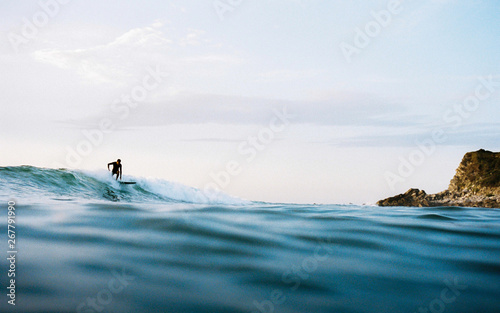 surfer take off