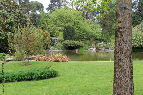 in a park in angers (france)