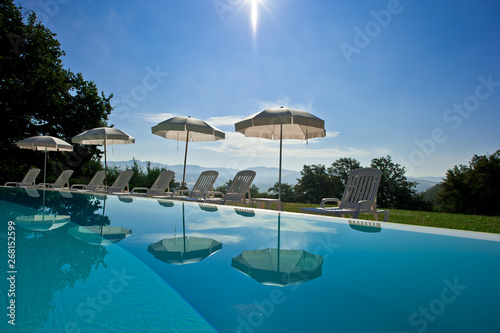 Swimming pool, Umbria,Italy
