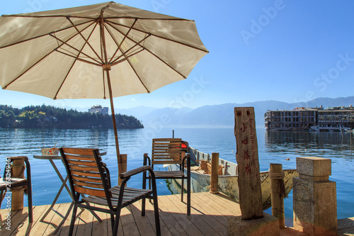 Dali erhai lake scenery