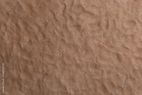 Natural clay texture background. Wet clay material for craft.