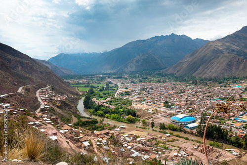 VIew of peruvian city Cusco