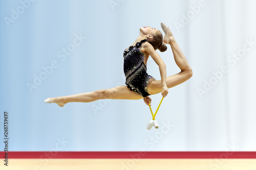 Rhythmic gymnastics competition