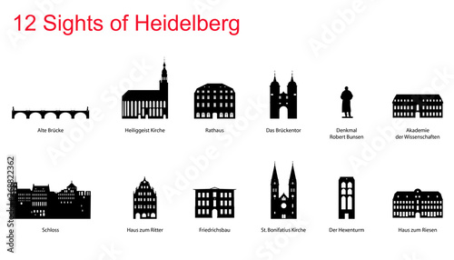 12 Sights of Heidelberg